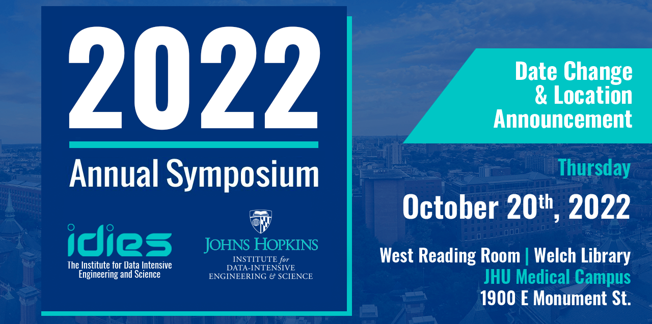 Save the date: Annual Symposium to be held October 20th, 2022